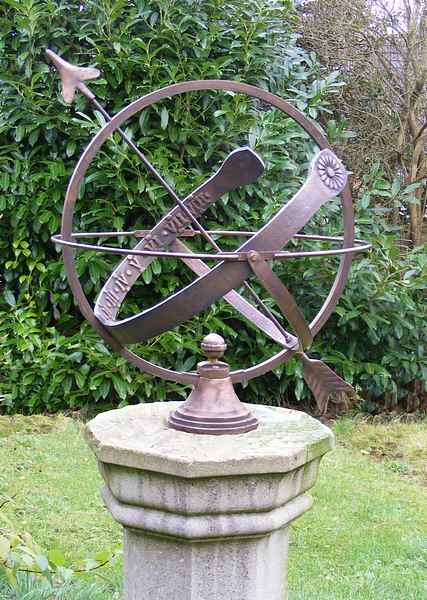 All-bronze Europa Armillary