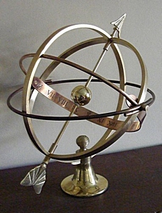 Non Patinated Vesta Armillary